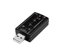 Scheda audio esterna 7.1 - Effetto Xear 3d - Indicatore attivit? microfono e mute - Usb 2.0