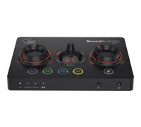 Scheda audio esterna Creative Sound Blaster GC7 DAC RGB Super X-Fi USB per lo streaming