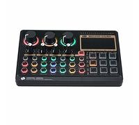 Scheda audio esterna dal vivo multifunzionale Mixer Board per Live Streaming Musica Registrazione Canto 14 Effetti