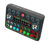 Scheda audio esterna di grado da studio Adattatore audio per trasmissione in diretta con filtro intelligente del rumore Commutazione senza soluzione di continuità della scheda audio