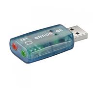 Scheda audio esterna Goobay 2x3,5 mm