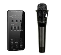SCHEDA AUDIO ESTERNA LIVE BLUETOOTH PER DIRETTE STREAMING CON MICROFONO HP-202