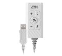 Scheda audio esterna Mars Gaming MSC2 7.1 USB Bianca