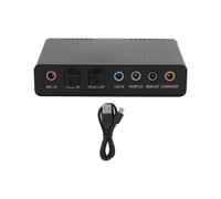 Scheda audio esterna, modalità di registrazione digitale per riproduzione digitale, adattatore audio per scheda computer per karaoke