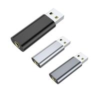 Scheda audio esterna - Sćheda aùdio USB, adattatore aud́io da UŠB a ottico dà 3,5 mm, schede audïo portatili senza driver, interfaccia audiõ | Cuffia Cùffia League Of Legend Plug And Play