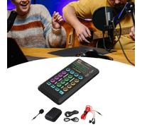 Scheda audio in live streaming spina bassa rumore e 3,5 porte attrezzature