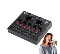 Scheda audio live broadcast, Soundboard professionale in streaming, Attrezzatura audio wireless, Scheda audio karaoke dal, Effetti mixer DJ, Cambia voce per lo streaming, Mixer audio per live
