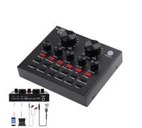 Scheda audio live broadcast, Soundboard professionale Streaming, Attrezzatura audio wireless, Scheda audio karaoke dal, Effetti mixer DJ, Cambia voce per lo streaming, Apparecchiature audio Home