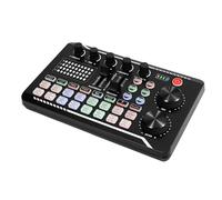 Scheda audio live modello 998 "Scimmia volante", batteria da 1200 mAh, Bluetooth, tipo C OTG, cambio colore LED, 12 effetti sonori, collegare 2 telefoni cellulari + PC contemporaneamente, 3 live