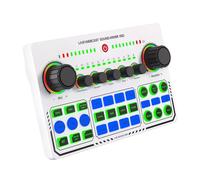 Scheda audio live X50 Bluetooth RGB LED interfaccia porta OTG