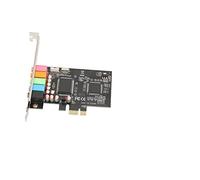 Scheda audio PCIE 5.1 Schede audio interne con chip audio multicanale CMI8738 Audio surround a 6 canali Registrazione di riproduzione a 24 bit 48 KHz per home theater Gaming