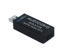 Scheda audio per computer AUDIO2RIG ISOLATOR integrata da 3,5 mm per migliorare l'uditività su PC e computer portatili