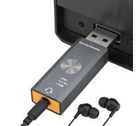 Scheda Audio Per PC Convertitore da USB a 3.5mm con Riduzione del Rumore