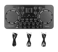 Scheda audio per streaming live V300 Pro Bluetooth 4.0 Riduzione del rumore Scheda audio per trasmissione in diretta Mixer audio per streaming live Registrazione Canto