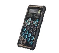 Scheda audio portatile per esterni con scheda audio DSP per uso esterno, mixer audio, cambia voce scheda audio, 16,3 x 8,3 x 1,3 cm (diametro 16,3 x 8,3 x 1,3 cm)