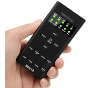 Scheda audio professionale dal vivo, mixer audio Bluetooth 5.3 con Magic Voice Changer e cancellazione del rumore, scheda audio USB-C portatile per streaming/karaoke/registrazione su PC/iOS/Android