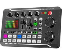 Scheda Audio Professionale Effetti Dj Mixer Podcast Live Audio Stereo Bluetooth