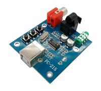 Scheda audio professionale PCM2704 USB Decoded Board HiFi con uscita analogica SPDIF per sistemi audio HiFi USB portatile decodificato