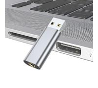 Scheda audio USB | 3,5 mm AUX a USB Plug and , adattatore USB per cuffie