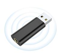 Scheda audio USB, adattatore audio esterno, convertitore da USB a AUX da 3,5 mm | Scheda audio Plug and Play per laptop, adattatore audio DriverFree, adattatore per cuffie, musica, videochiamate