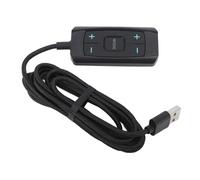 Scheda audio USB esterna per PC/Notebook, in ABS portatile, compatibile con Win/Mac