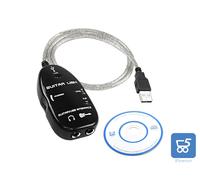 Scheda audio USB Guitar Link per Chitarra Adattatore USB di registrazione PC MAC