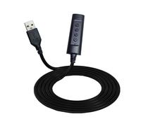 Scheda audio USB per cuffie portatile forte gioco di canale virtuale compatibile con prese e unità non richiede ambiente