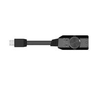Scheda audio USB Virtuale 7.1 Surround Sound Adattatore USB Enhaner migliora il gioco sui controlli delle cuffie del PC