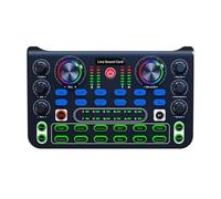 Scheda Audio Versione Inglese Schede Audio Professionali Mixer Audio For Trasmissione Karaoke KTV Canto Mixer Audio Dal Vivo