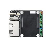 Scheda base Mini Gigabit Ethernet Dual Compatibile con Raspberry Pi Compute Module 4