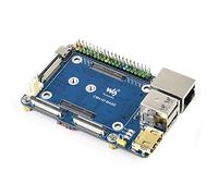 Scheda Base per Raspberry Pi Compute Module 4, con Socket CM4 e Header GPIO 40 PIN, Connettori Multipli Integrati, per Compute Module 4 Lite/EMMC Series