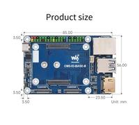 Scheda base Waveshare Mini per Raspberry Pi, scheda di espansione CM5