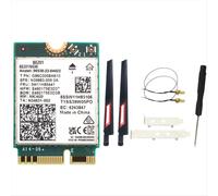 Scheda BE201 WIFI7 per Win10/11 64-Bit + kit antenna 10DB