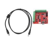 Scheda breakout CNC USB 100Khz rossa per azionamento motore passo-passo, servoazionamento, controller di movimento per linea dati scheda di controllo
