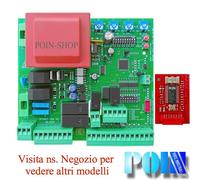 SCHEDA CENTRALINA QUADRO UNIVERSALE PER CANCELLO A BATTENTE 2 MOTORI 230Vac