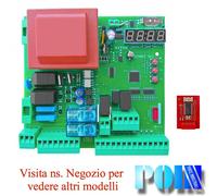 SCHEDA CENTRALINA QUADRO UNIVERSALE PER CANCELLO BATTENTE 2 MOTORI 230Vac