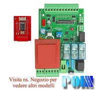 SCHEDA CENTRALINA UNIVERSALE COMPATIBILE PER CANCELLO SCORREVOLE BASCULANTE 230V