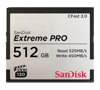 Scheda CFast SanDisk Extreme Pro 512 GB Modello SDCFSP-512G-A46D