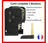 Scheda Chiave Vergine 3 Bottoni + Elettronico Per Programmare Compatibile