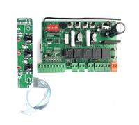 Scheda circuito motore apricancello battente motore 24 V CC Scheda circuito scheda scheda madre Piastra controller (Telecomando opzionale),Resistenza a tutte le intemperie(3 remote control kit)