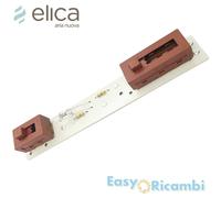 Scheda comandi cappa elica F113 Turboair con interruttori e Lampada 12,8 x 2 cm