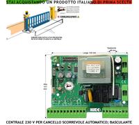 Scheda Comando Cancello Scorrevole Centrale Radio 433,92 Motore 230 V 550 W Came