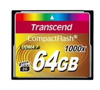 Scheda CompactFlash Transcend 1000x 64GB MLC - Nouvo