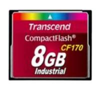 Scheda CompactFlash Transcend CF170 8GB MLC 90MB/s 60MB/s resistente