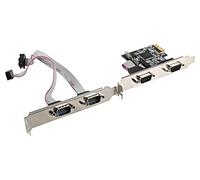 Scheda computer PCE-DB9-004: PCIe D-Sub 9pin maschio x4, PCIe 0-50°C LANBERG