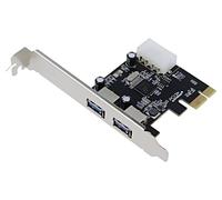 Scheda computer PCE-US3-002: PCIe MOLEX, PCIe, USB A-Femmina x2 su slot LANBER