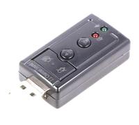 Scheda computer SAVAK-01 AK-01: stereo acustico 7.1, USB 2.0 nero SAVIO
