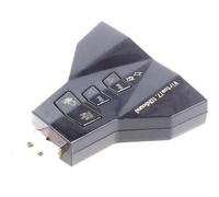 Scheda computer SAVAK-08 AK-08: stereo acustico 7.1, USB 2.0 nero 30 m SAVIO