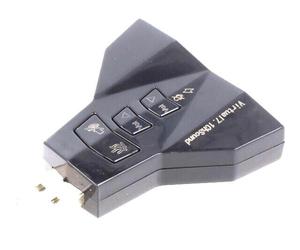 Scheda computer SAVAK-08 AK-08: stereo acustico 7.1, USB 2.0 nero 30 m SAVIO