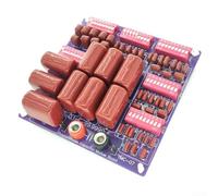 Scheda condensatore decennale programmabile da 0.1nF a 99.9999uF Scatola di capacità passo-passo a sei cifre con ESR basso per test di circuiti Ingegneria elettronica Educazione Calibrazione del
